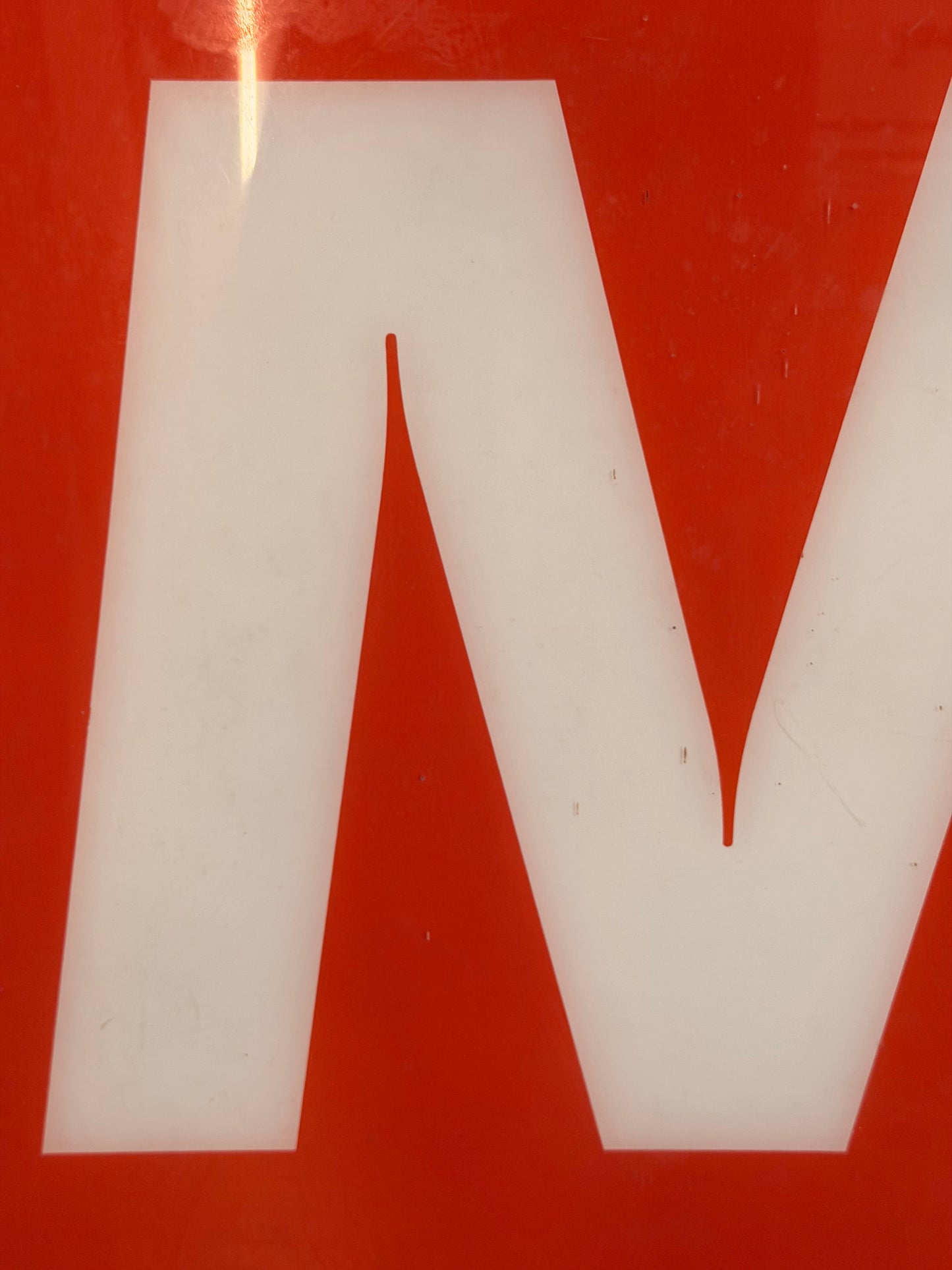 Insegna originale - ATM Metro Milano