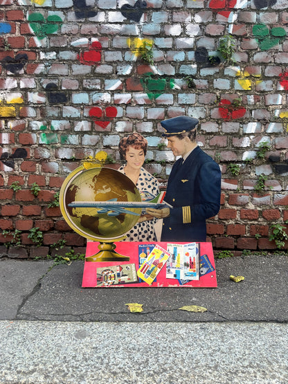 Cartonato pubblicitario originale - Alitalia