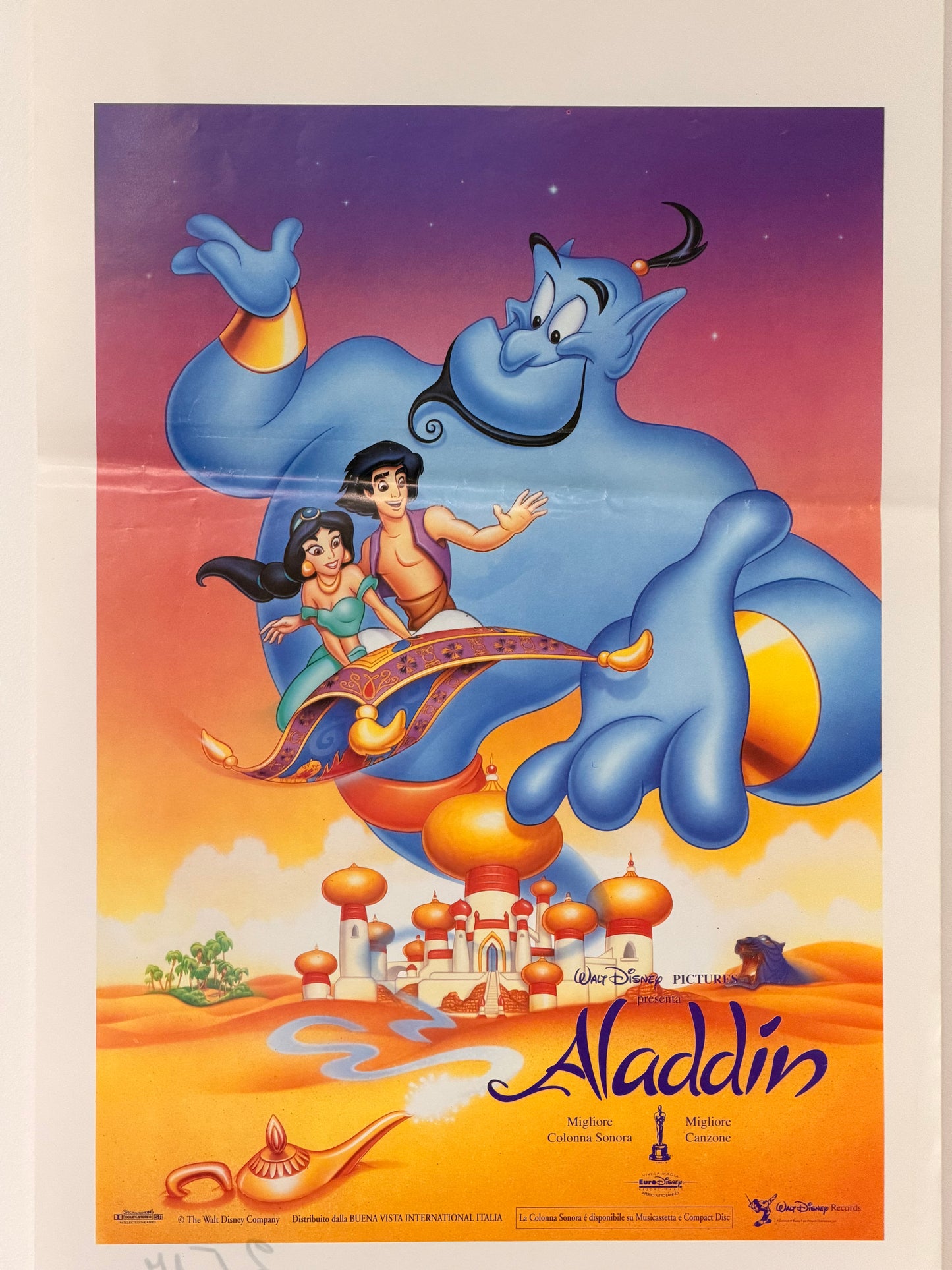 Locandina di cinema - Aladdin