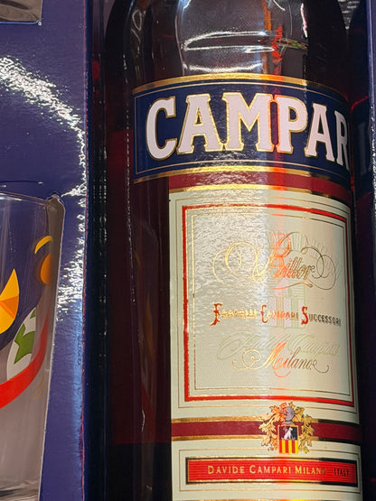 Set commemorativo Campari - Ugo Nespolo