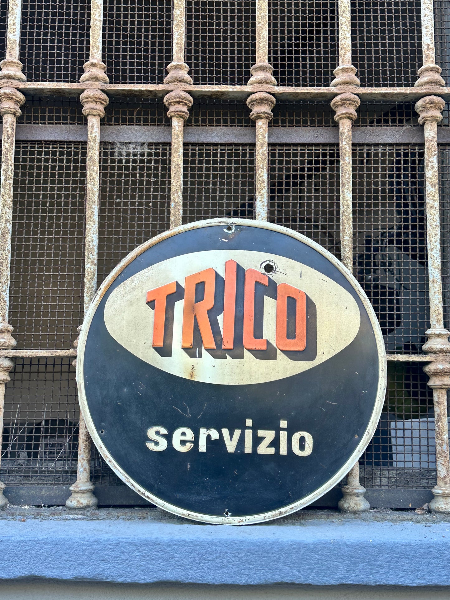 Insegna litografata - Trico carburanti