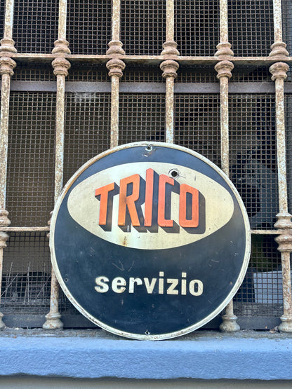 Insegna litografata - Trico carburanti