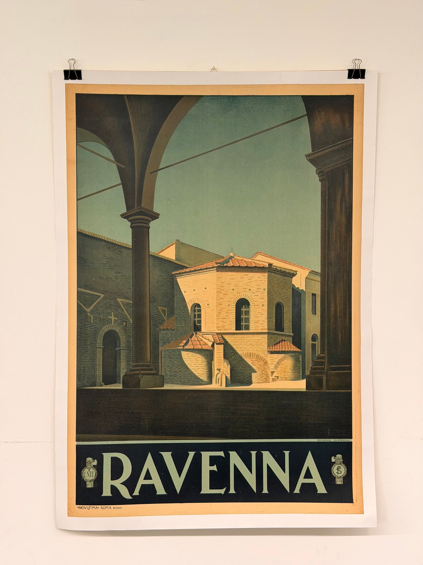Manifesto pubblicitario originale - Ravenna ENIT