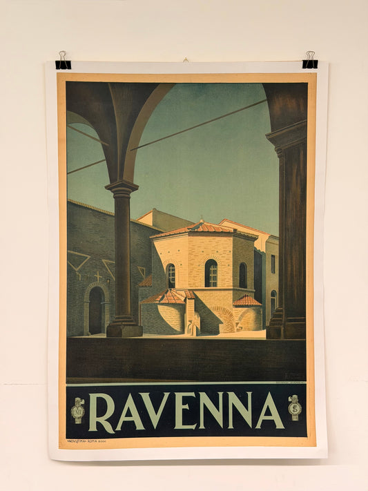 Manifesto pubblicitario originale - Ravenna ENIT