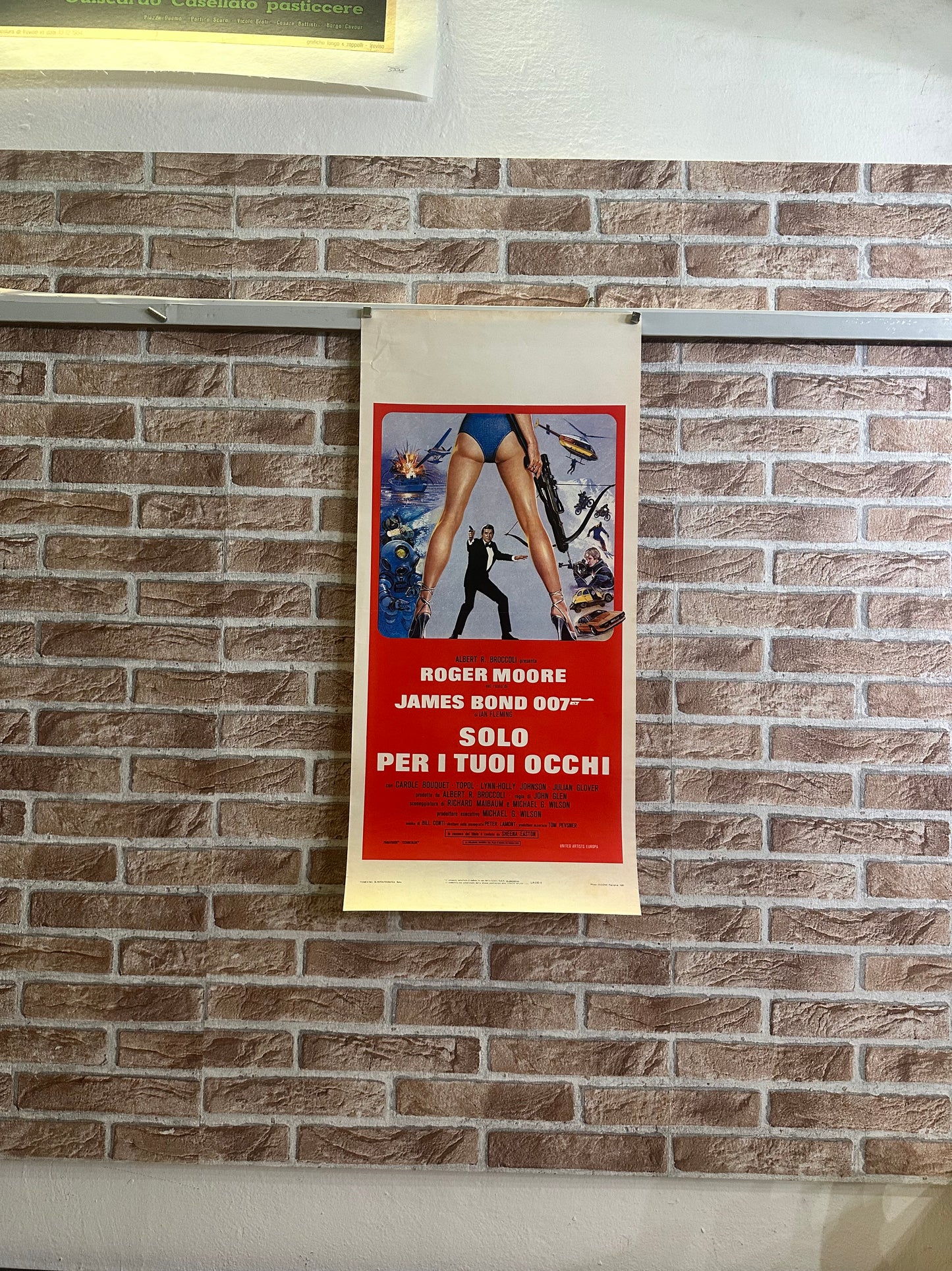 Locandina di cinema - 007 solo per i tuoi occhi