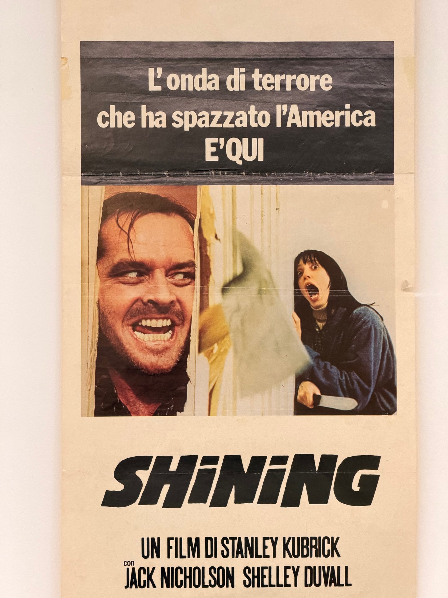 Locandina di cinema - Shining - Kubrick
