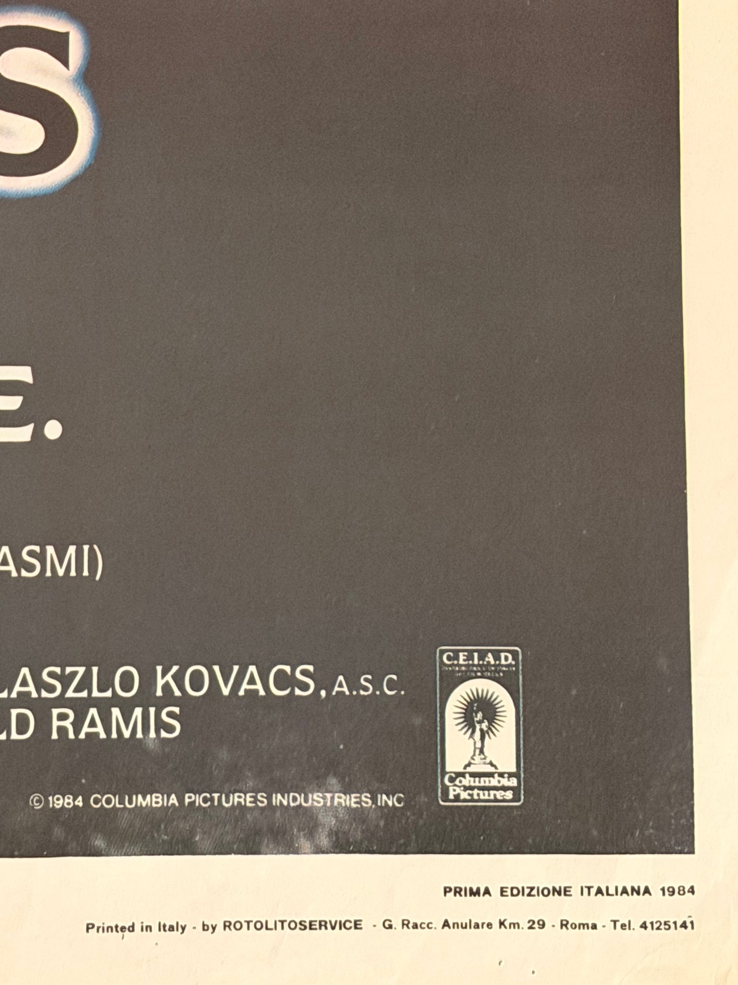 Manifesto di cinema - Ghostbusters