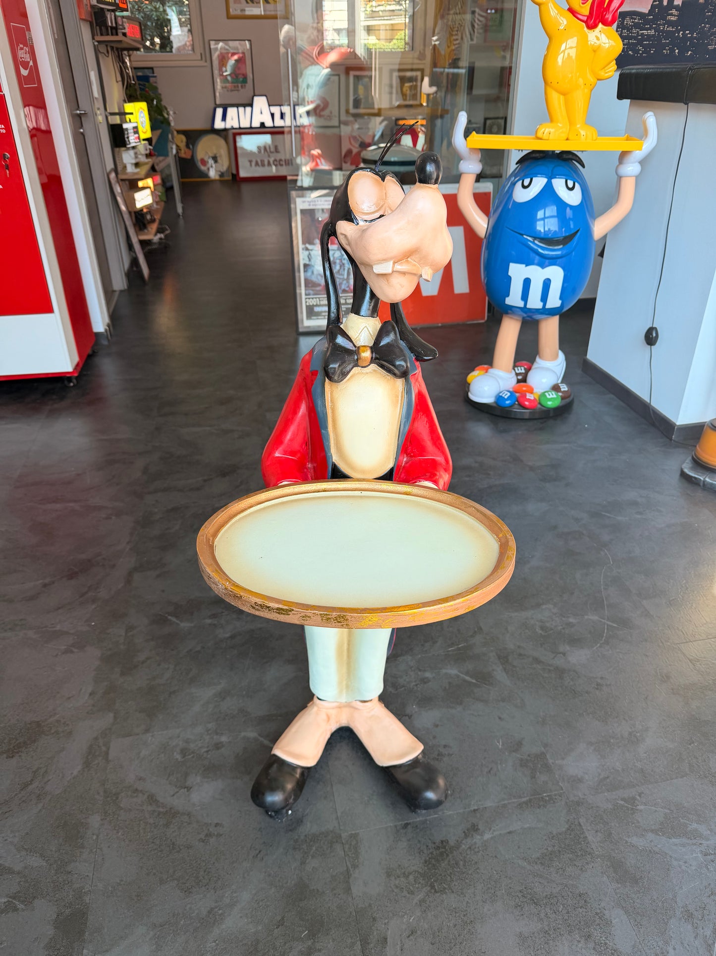 Statua originale Disney - Pippo Maggiordomo
