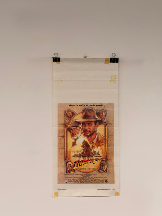 Locandina di cinema - Indiana Jones e l’ultima crociata