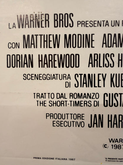Locandina di cinema - Full Metal Jacket - Kubrick