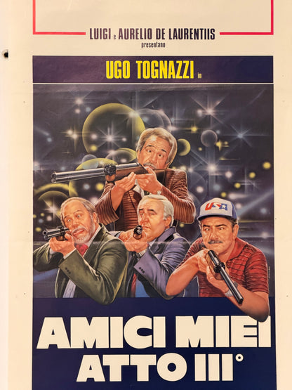 Locandina di cinema - Amici miei atto III
