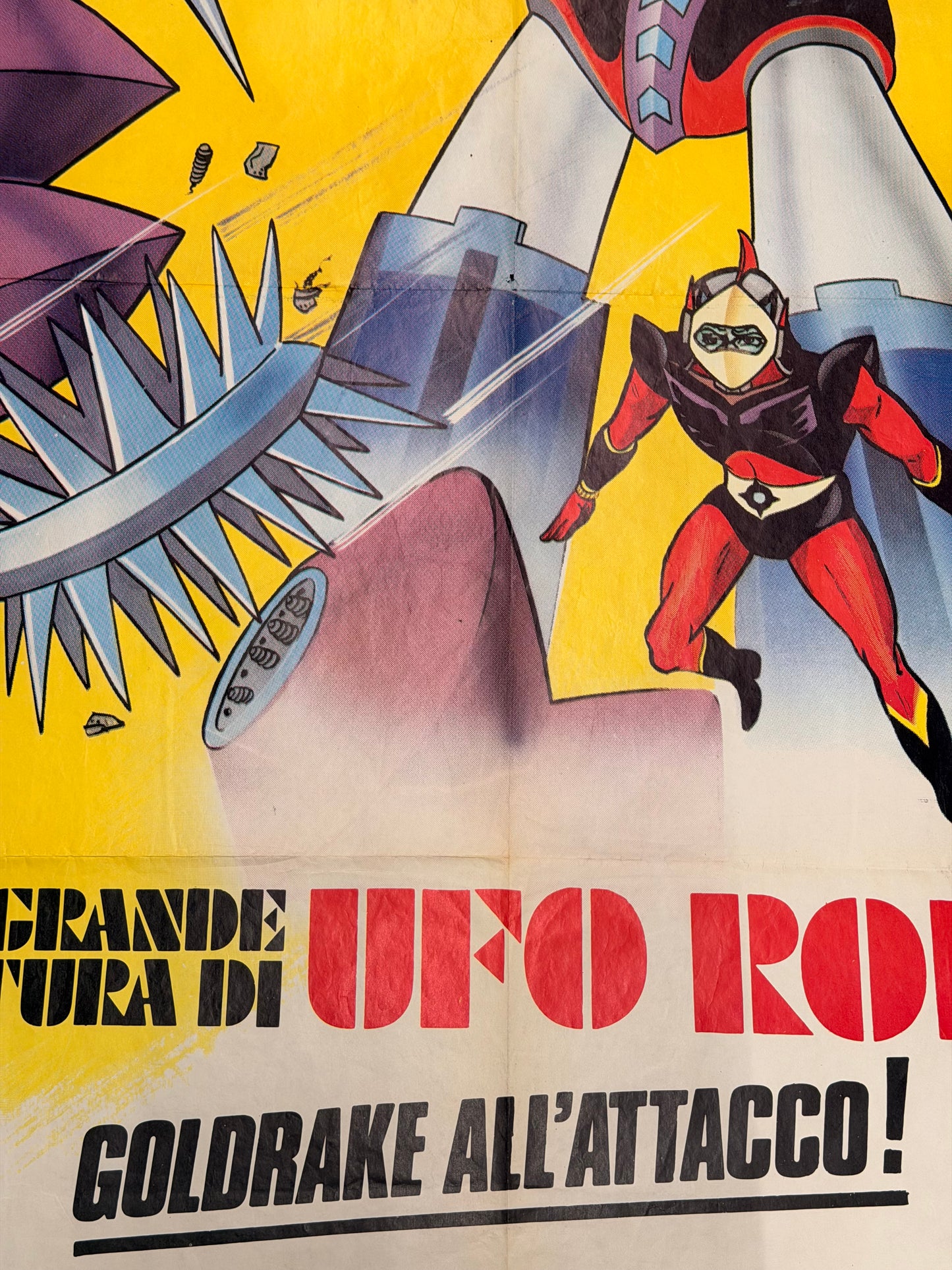 Manifesto di cinema - UFO Robot Goldrake All’attacco!