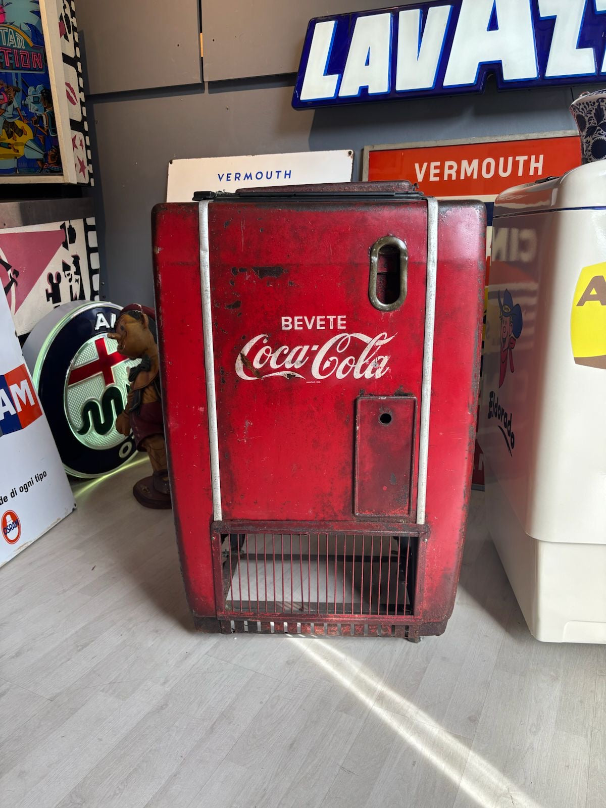 Ghiacciaia pozzetto Coca Cola Majestic