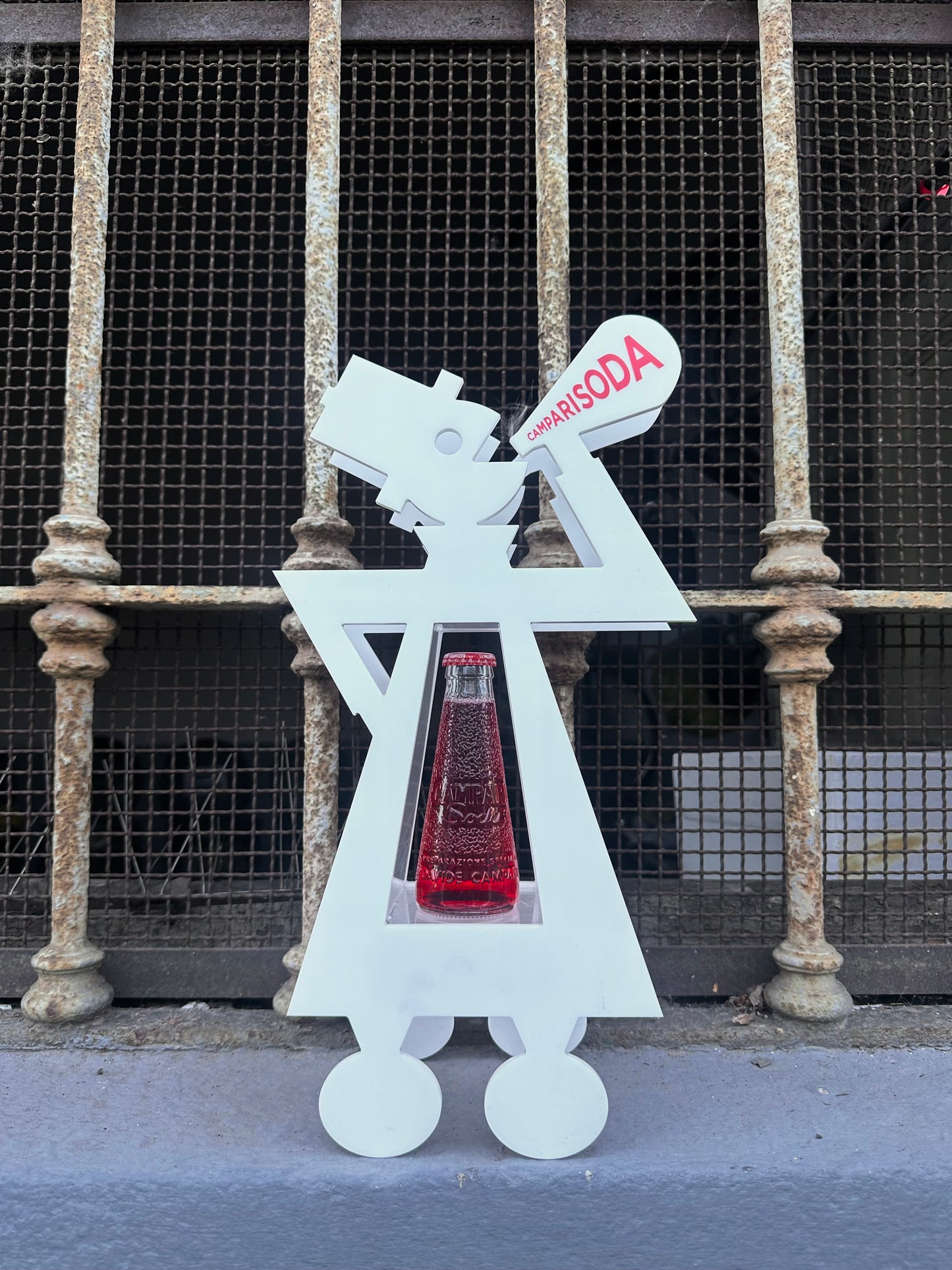 Espositore pubblicitario - Campari Soda