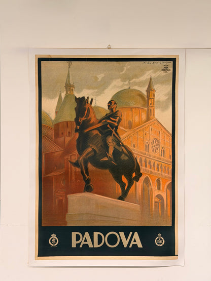 Manifesto pubblicitario originale - Padova ENIT