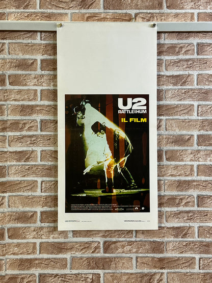 Locandina originale di cinema - U2, Il Film