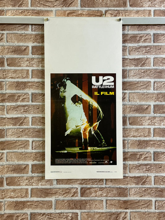 Locandina originale di cinema - U2, Il Film