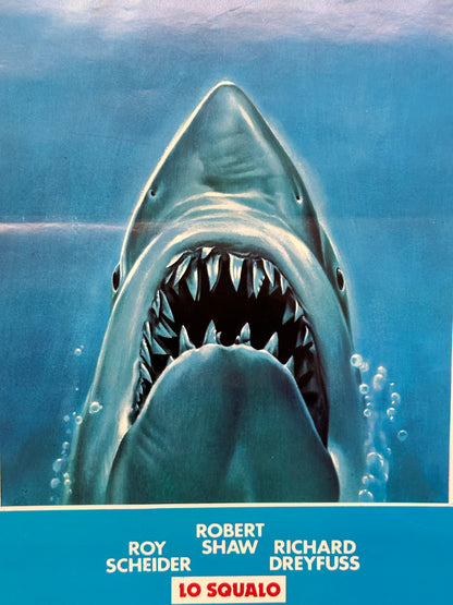 Locandina di cinema - Lo squalo
