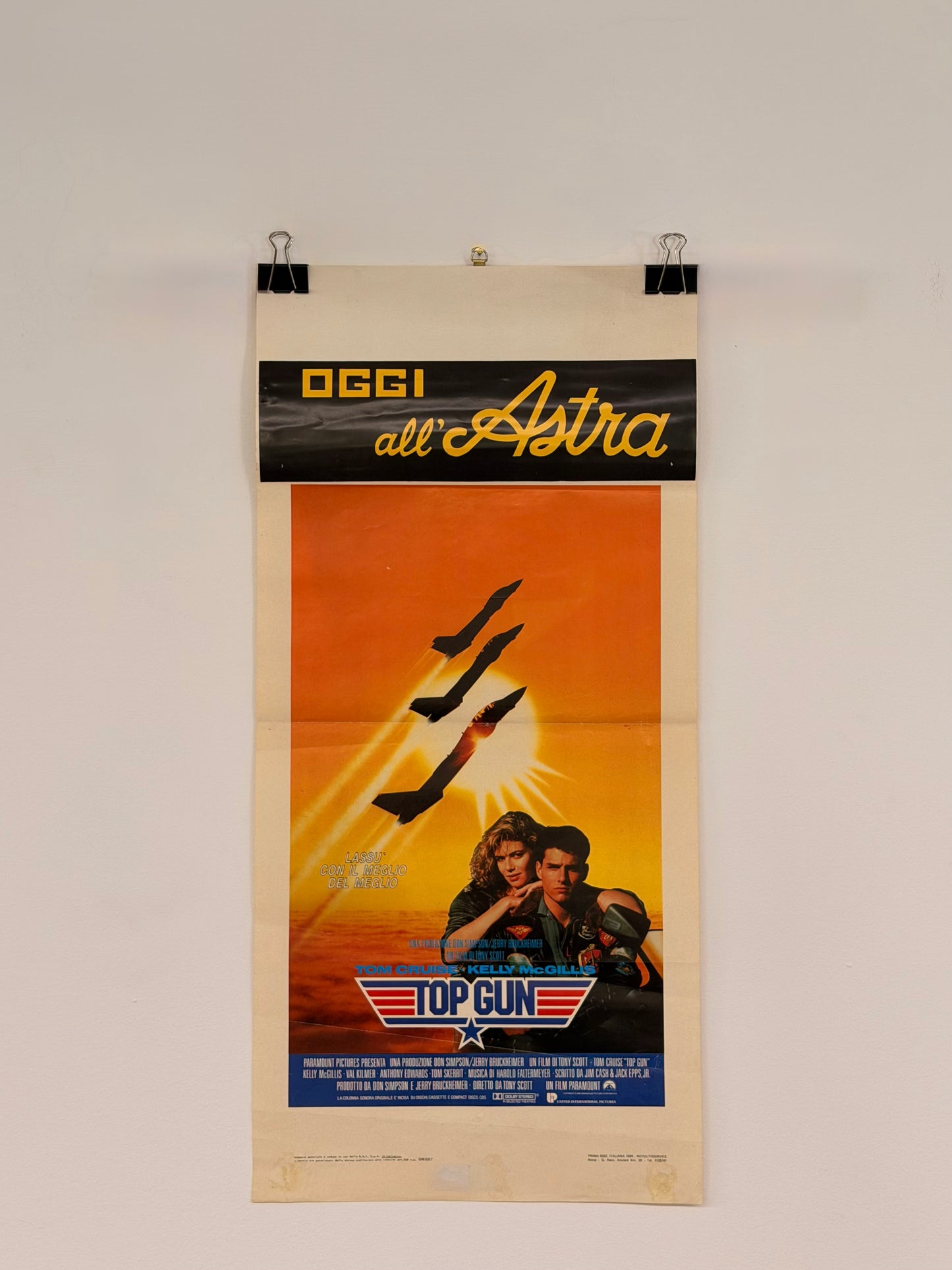 Locandina di cinema - Top Gun