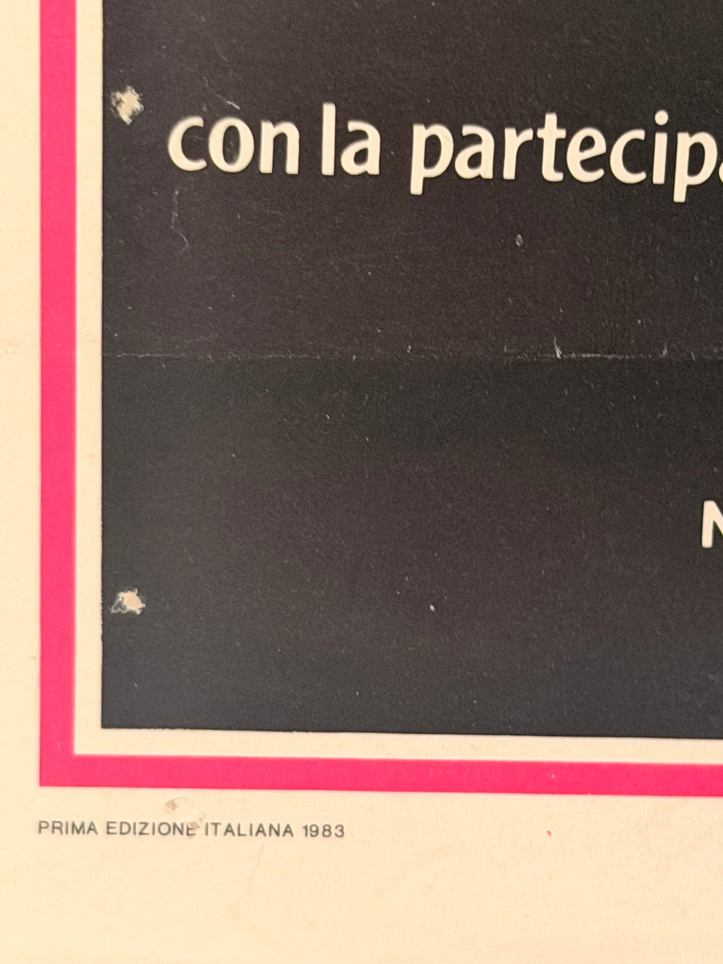 Locandina di cinema - Occhio malocchio prezzemolo e finocchio