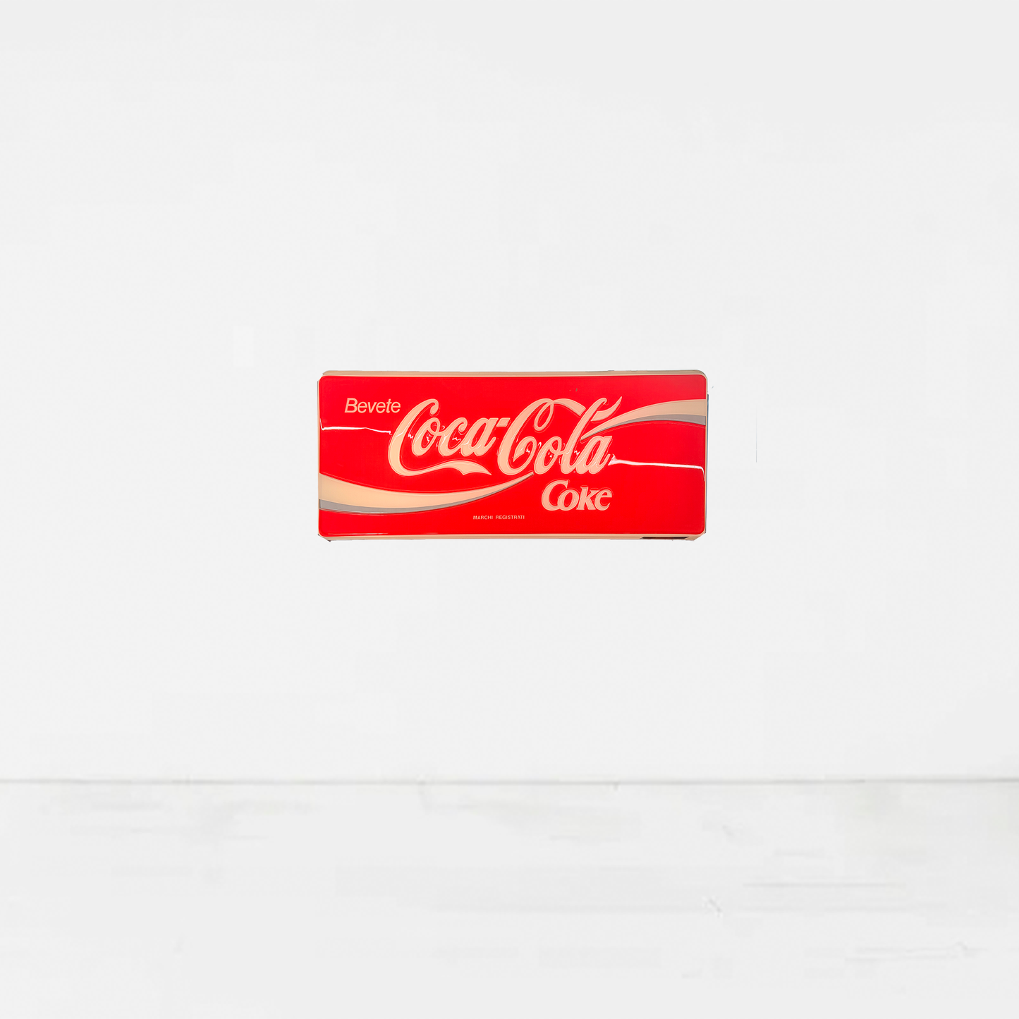 Insegna luminosa termoformata Coca-Cola