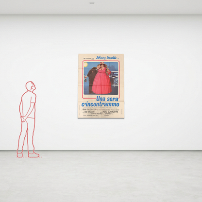 Manifesto originale di cinema - Una sera c’incontriamo