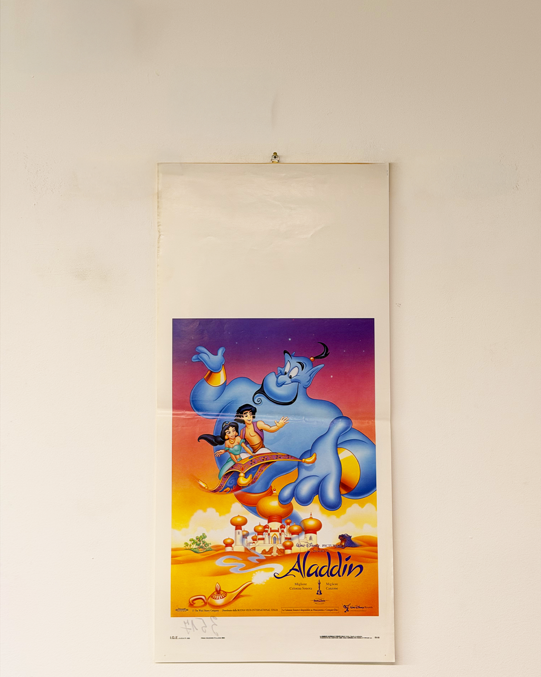 Locandina di cinema - Aladdin
