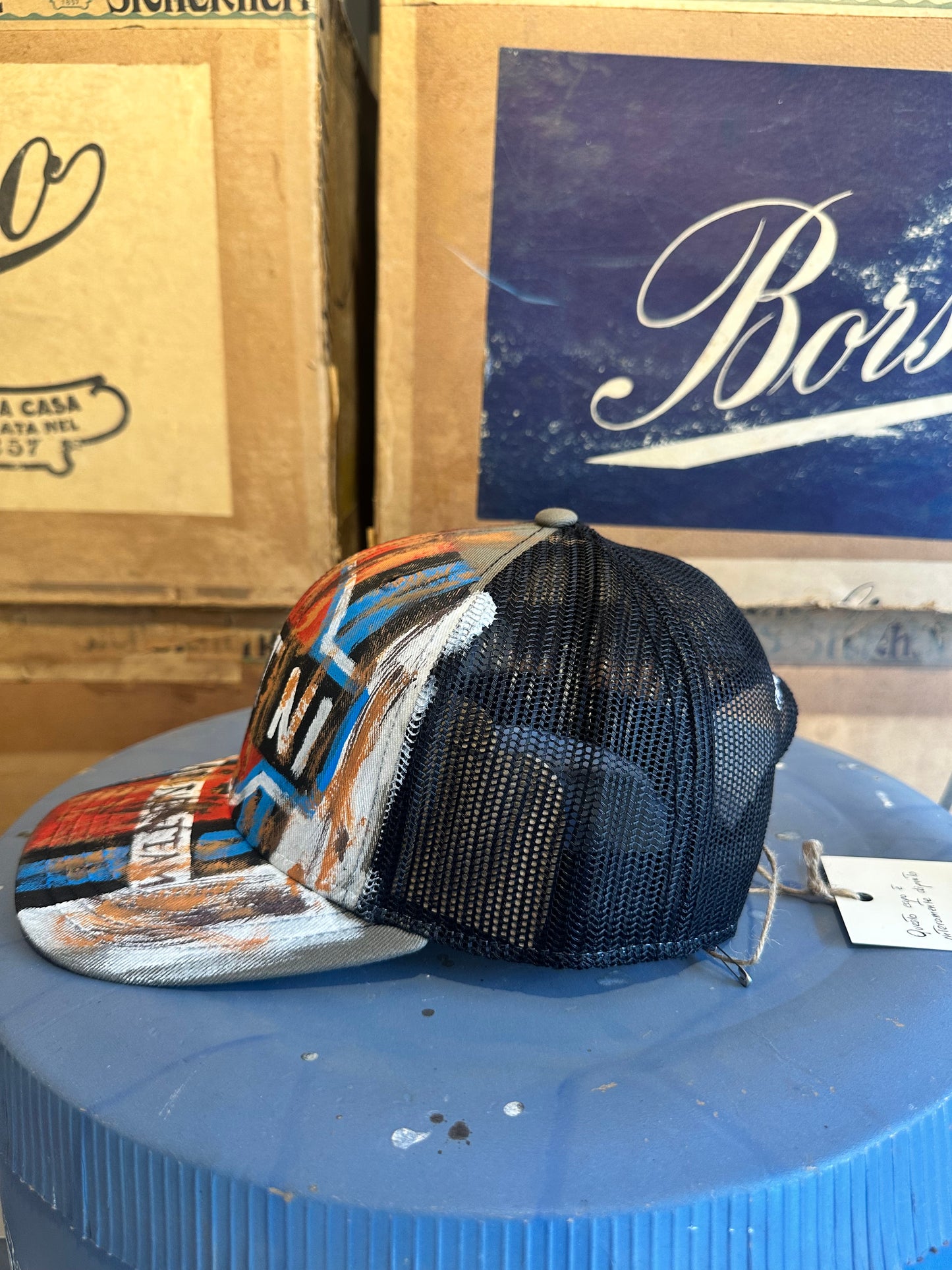 Cappellino disegnato a mano - Martini