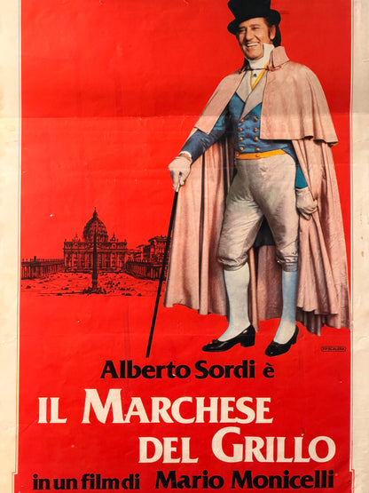 Locandina di cinema - Il Marchese del Grillo
