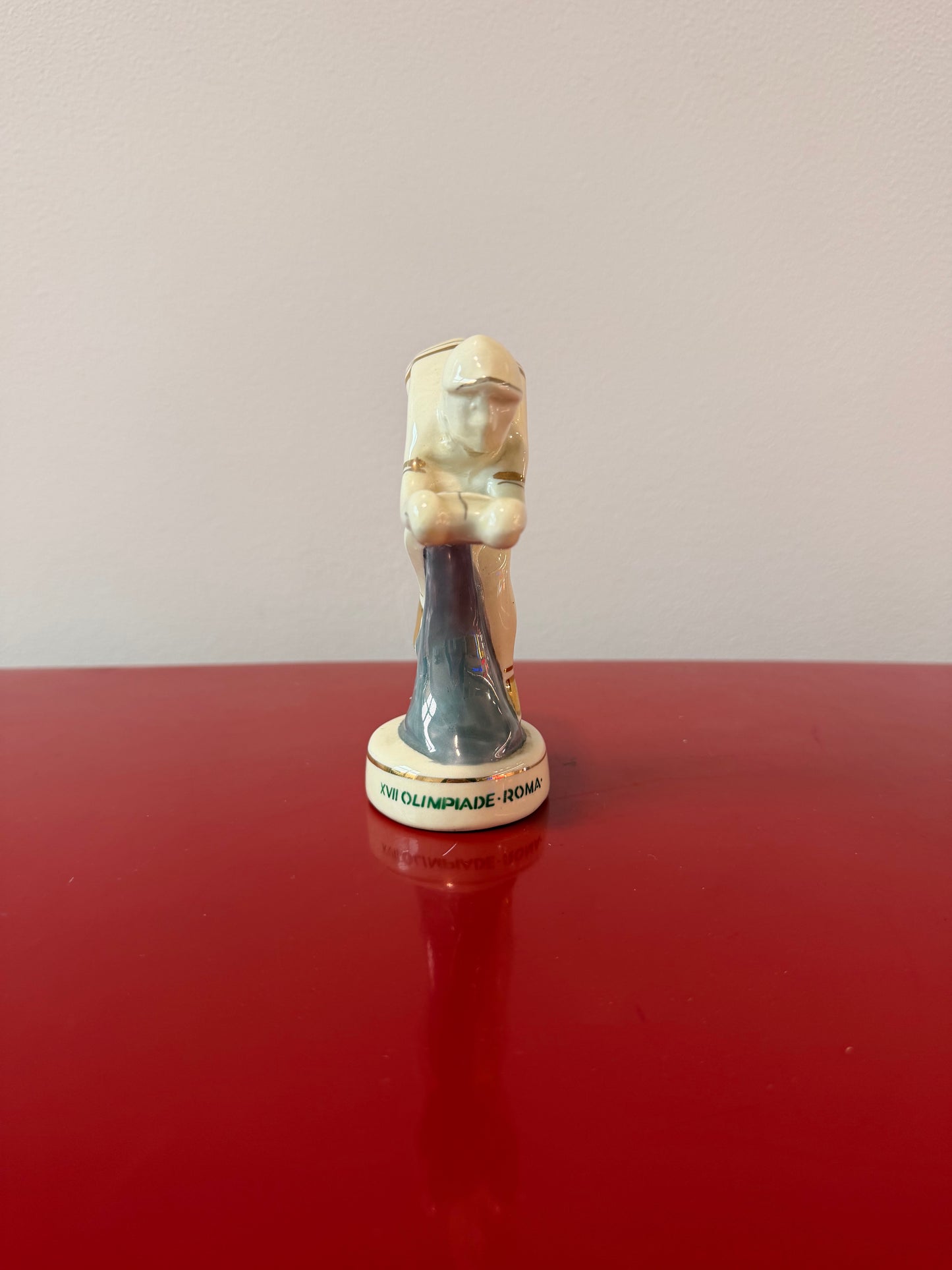 Ceramica pubblicitaria - Ciclismo Olimpiadi Roma
