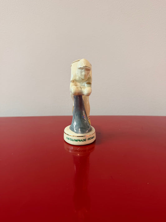 Ceramica pubblicitaria - Ciclismo Olimpiadi Roma