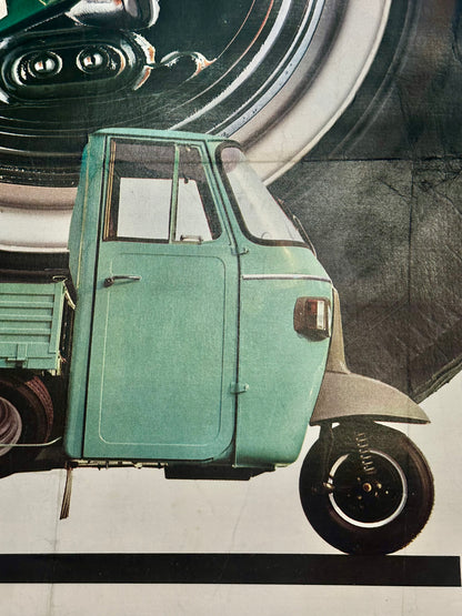 Manifesto pubblicitario originale - Piaggio