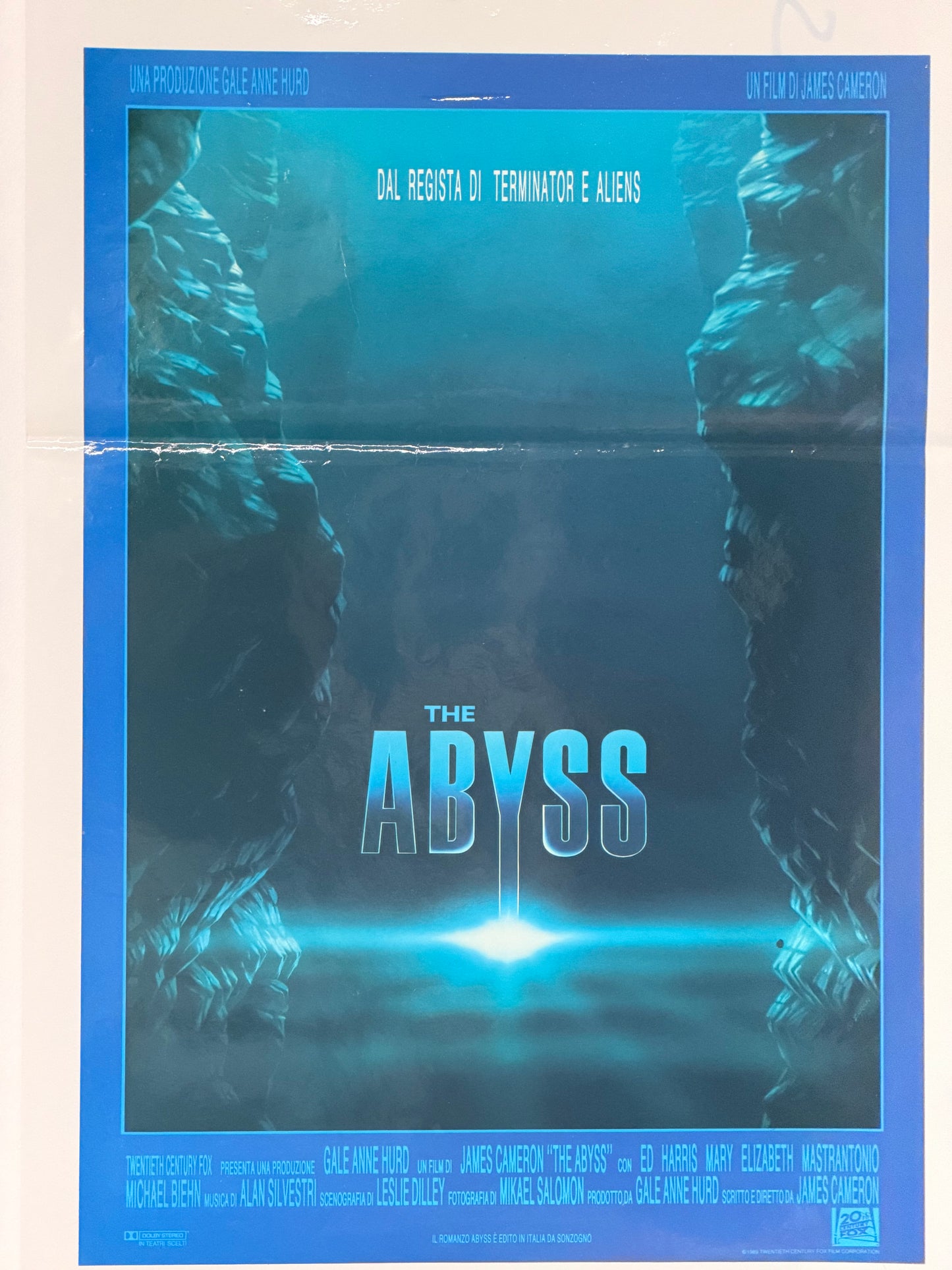 Locandina di cinema - The abyss