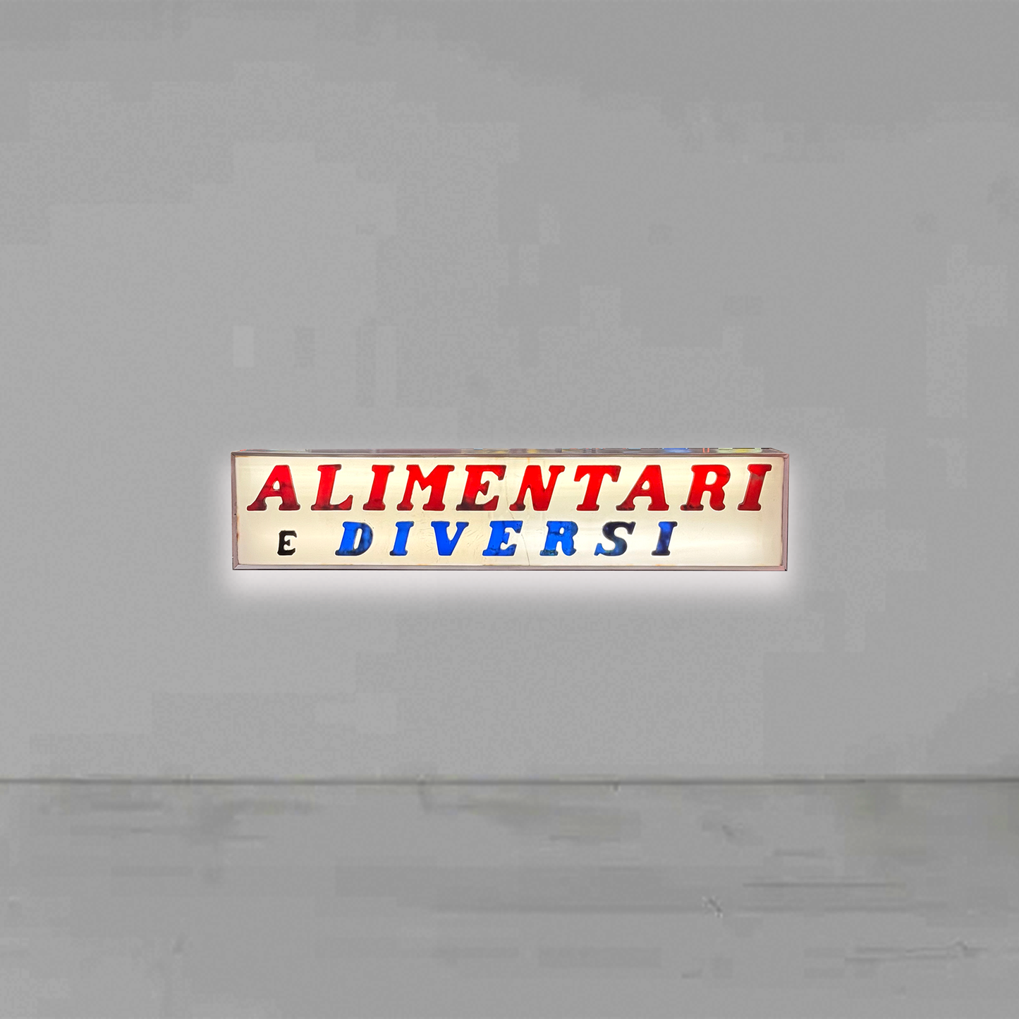 Insegna luminosa Alimentari
