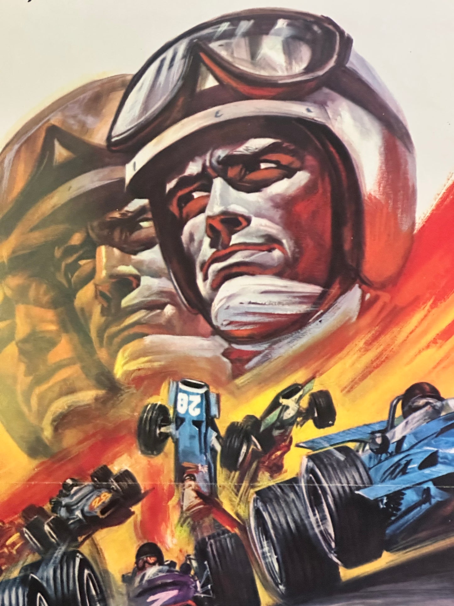 Locandina di cinema - Pista di Fuoco