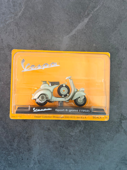 Modellino Vespa Sport 6 giorni 1952