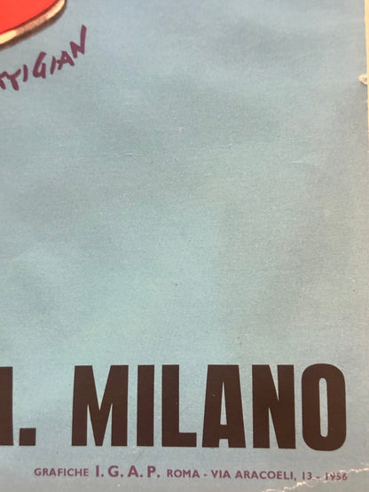 Manifesto originale pubblicitario - Tintal colorificio Max Mayer - Milano