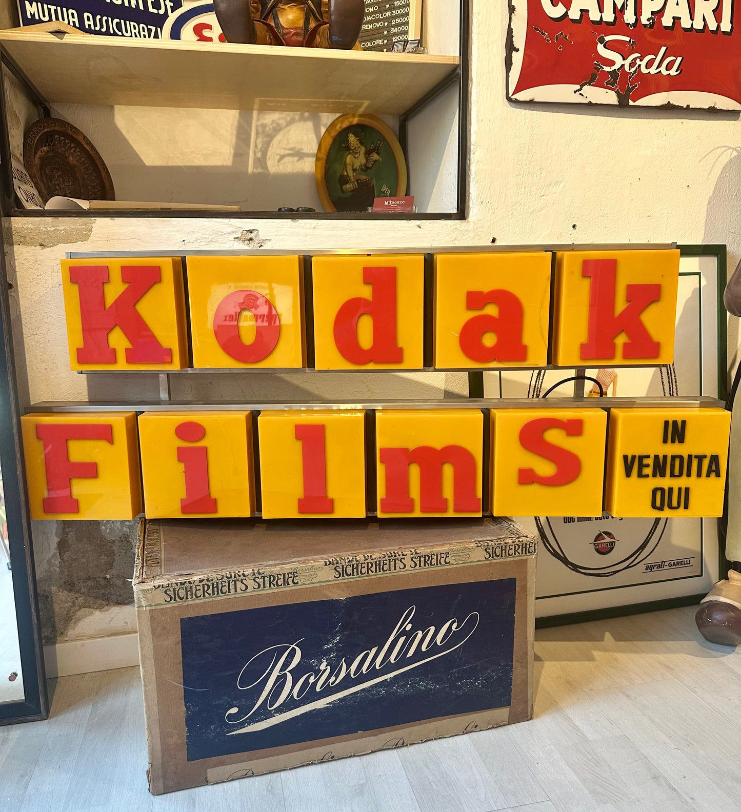 Insegna luminosa originale - Kodak films