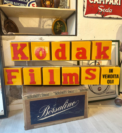 Insegna luminosa originale - Kodak films