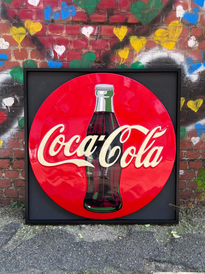 Insegna originale Coca Cola anni 70