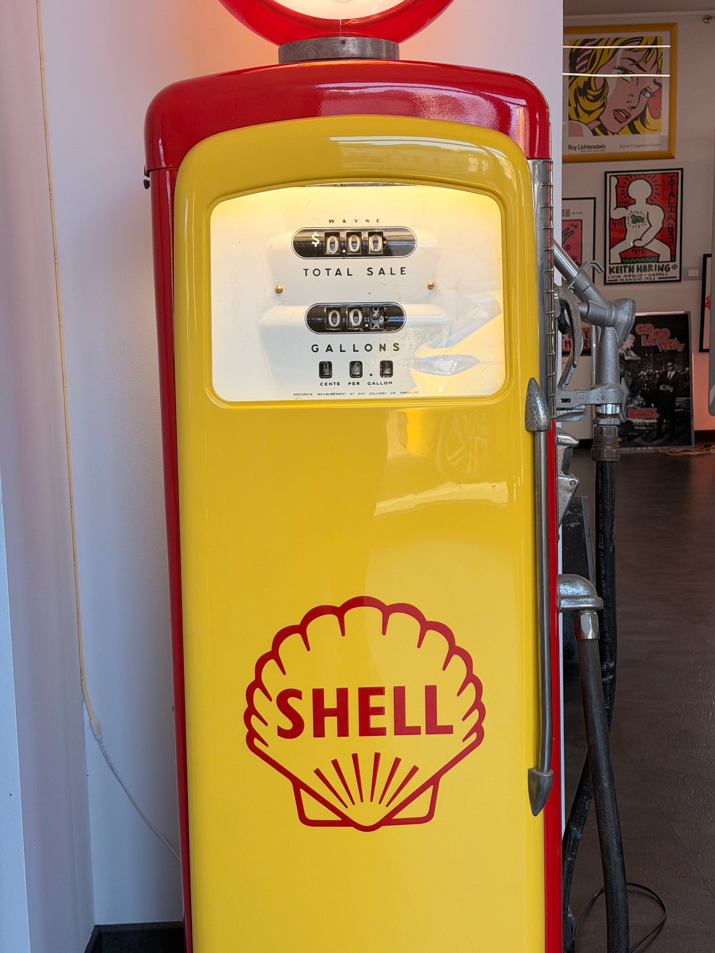 Pompa di benzina Wayne - Shell