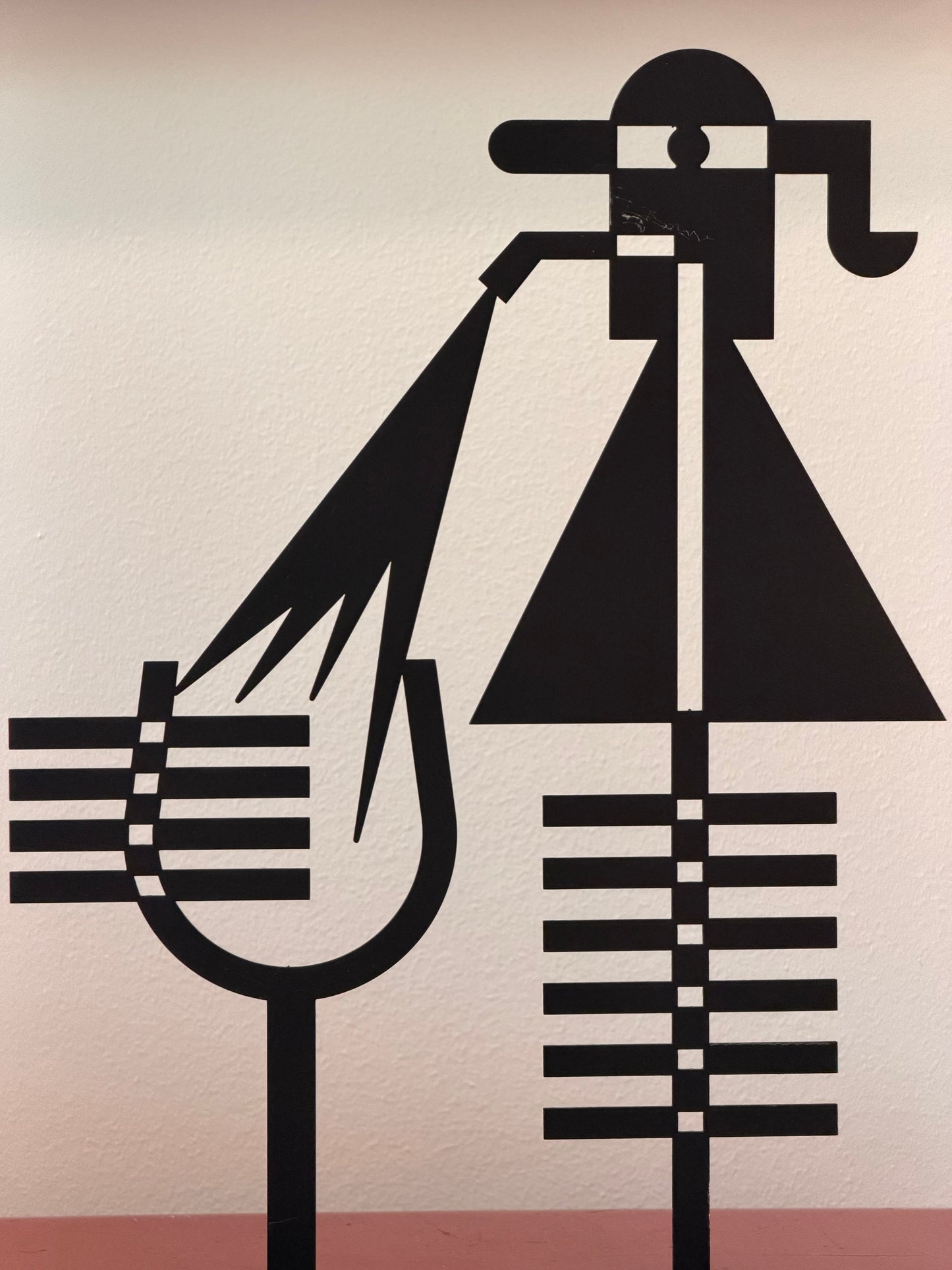 Statua in ferro decorativa - Fortunato Depero