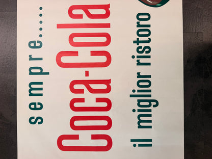 Manifesto pubblicitario originale - Coca Cola
