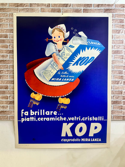 Manifesto pubblicitario originale - KOP Miralanza
