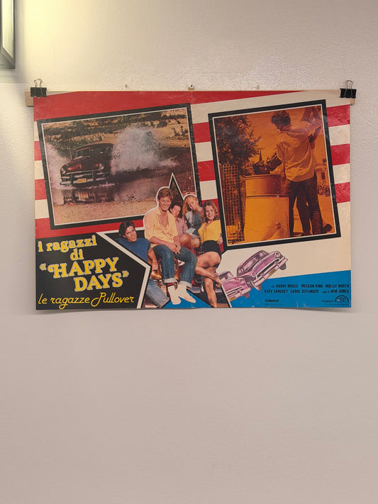 Fotobusta di cinema - I ragazzi Happy Days