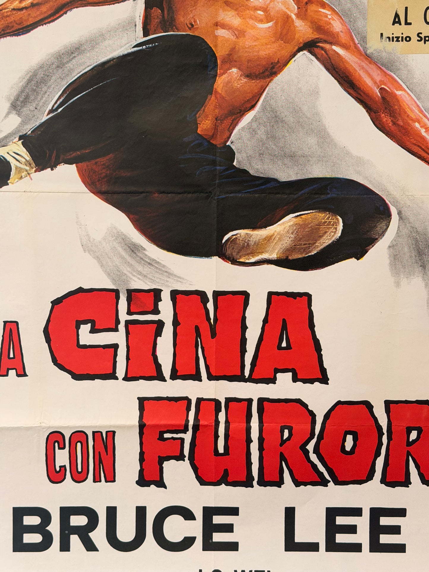 Manifesto di cinema - Dalla Cina con Furore - Bruce Lee