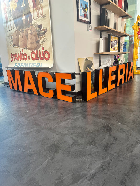 Insegna luminosa originale - Macelleria