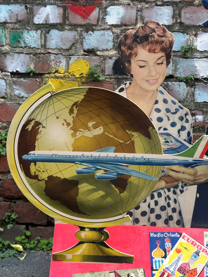 Cartonato pubblicitario originale - Alitalia