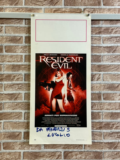 Locandina originale di cinema - Resident Evil