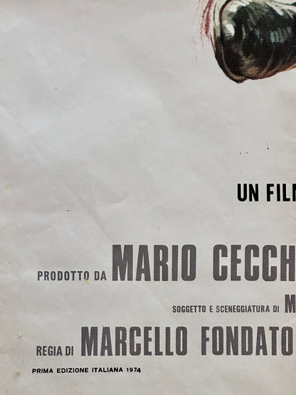 Manifesto originale di cinema - Antrimenti ci arrabbiamo! - Bud Spencer